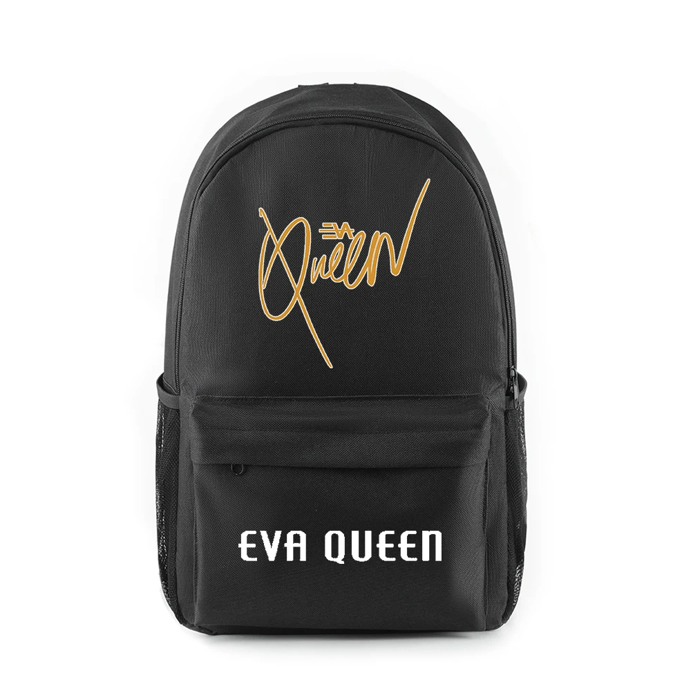 

Harajuku Popular Funny Pretty Eva queen Notebook Backpacks pupil School Bags Print Oxford Waterproof Boys/Girls Laptop Backpacks