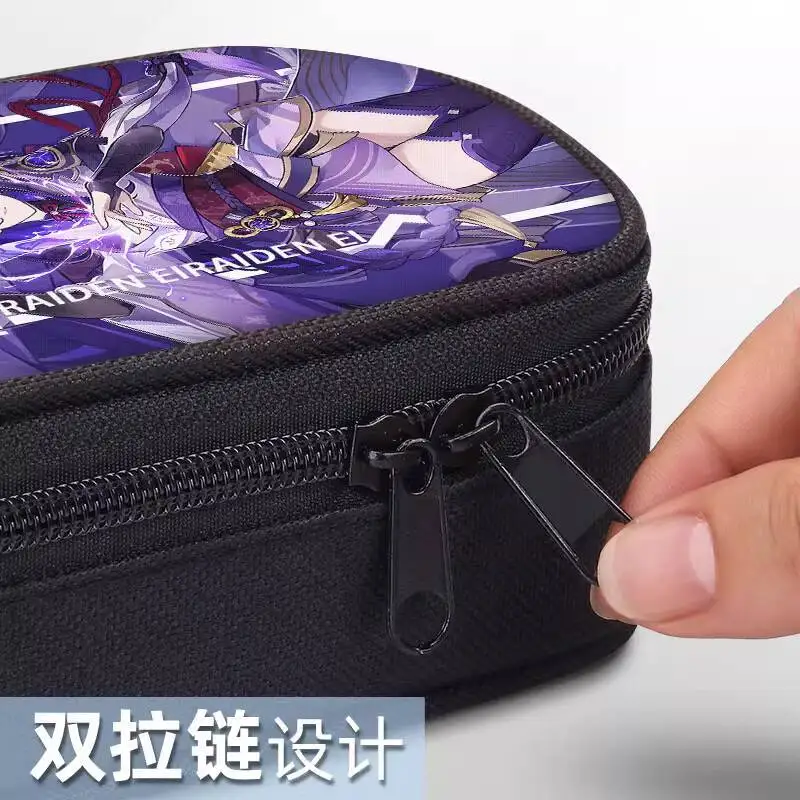 Genshin Impact Elementary Internet Celebrity 2025 New Model Bag Junior High School Large Capacity Super Popular Pencil Case Ani