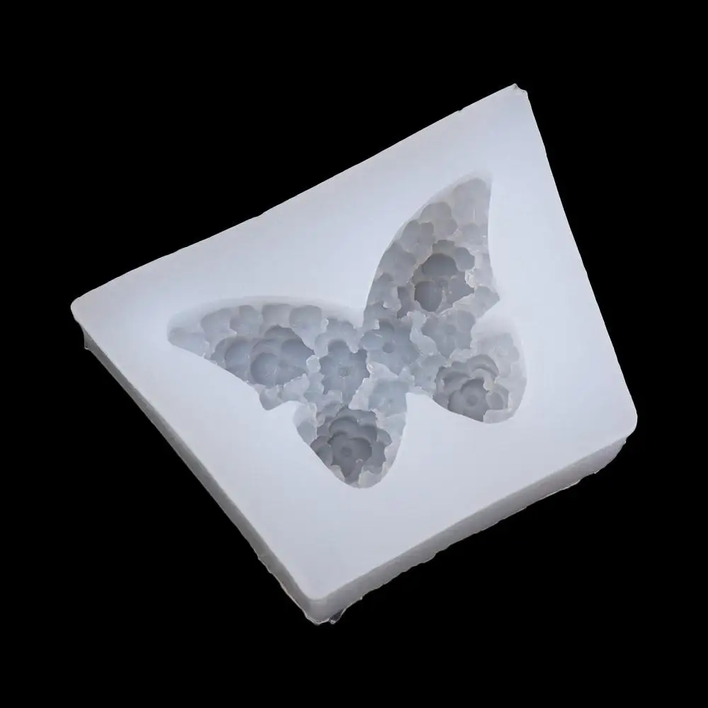 DIY Flower Butterfly Butterfly Shaped Mold Silicone 3D Candle Mold Odorless Reusable Soap Mold Home Decor