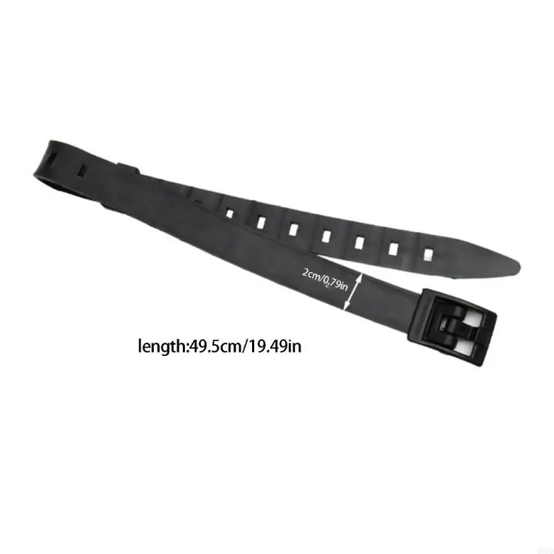 Scubas Diving Cutter Strap Breite Schnalle Typ PVC Dives Strap Tauchzubehör bietet hervorragenden Halt und komfortables 69HD – Detail 6