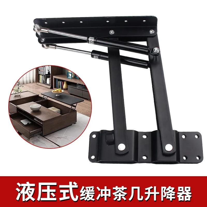 Multifunctional Gas Strut Hydraulic Lifting Damper Hardware Accessory For Foldable Coffee Dining Table Desktop Support