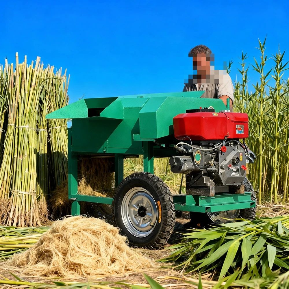 Diesel engine model of hemp stripping machine Special for fiber extraction