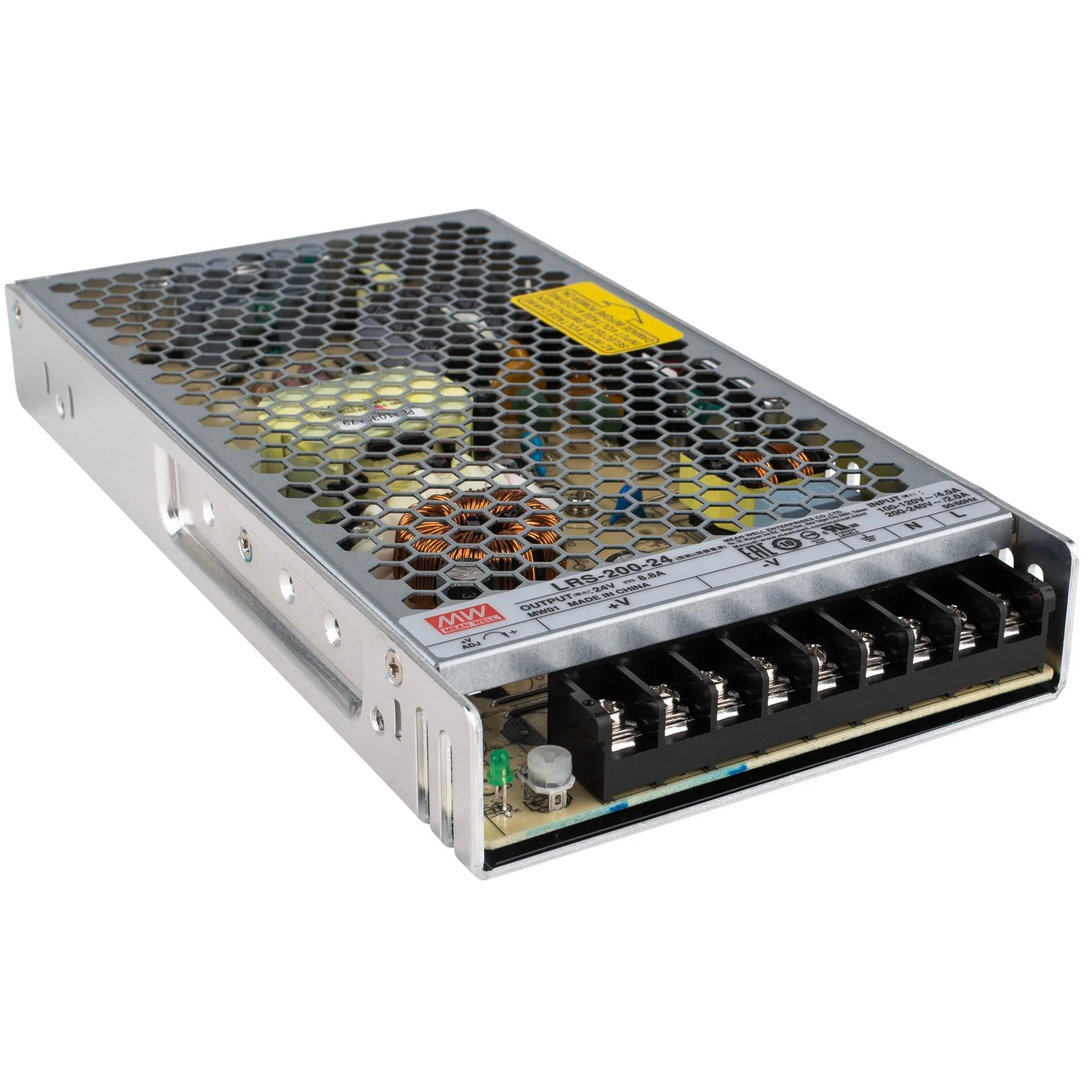 For LED Light with RoHS 200w LRS-200-24 Meanwell Power Supply 5V 12V  24v Single Group AC to DC Driver view 4