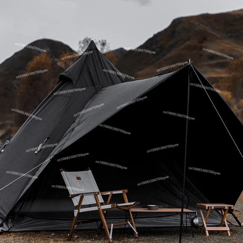 For Tent Rainproof Camping Tent Double Layer Multiplayer Camping Blackout