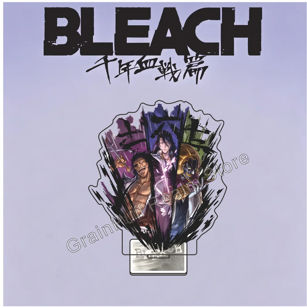 TV Anime BLEACH Thousand-Year Blood War Acrylic Keychain Desk Decorations Home Accessories for Fans Stand view 4
