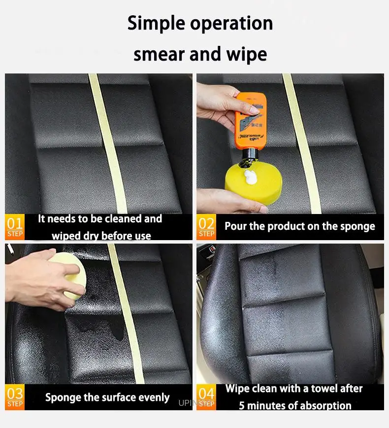 Car Care Products Car Painting Center Console Armrest Seat Refurbishment Polishing Kits Plastic Leather Goods Fresheners