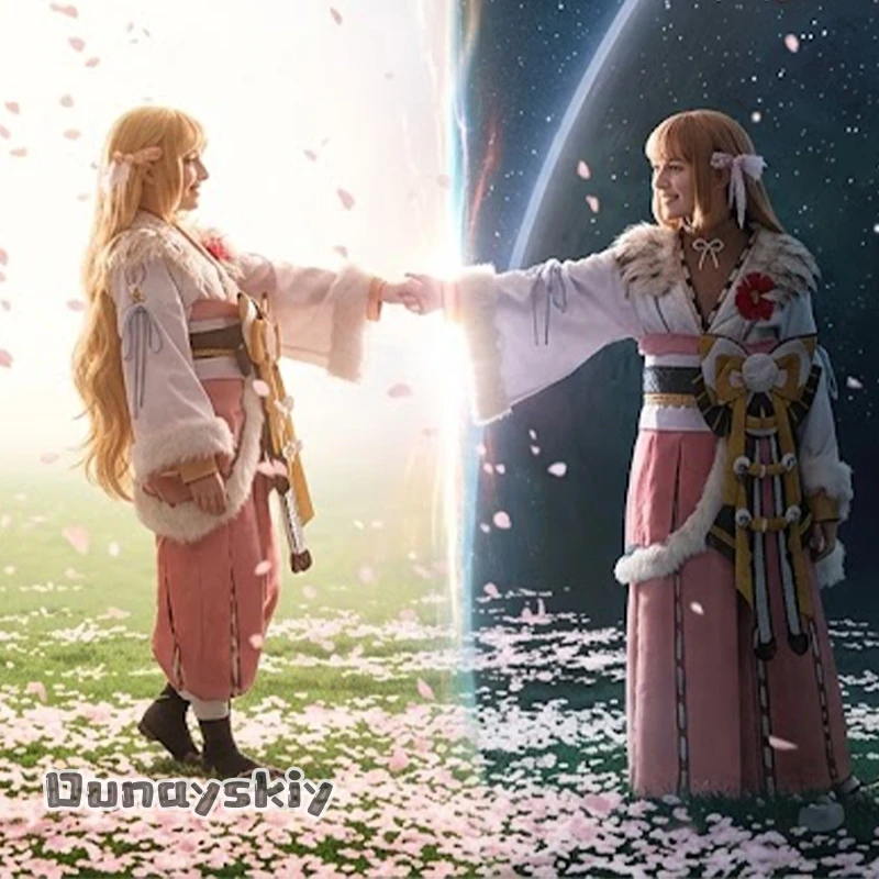 

Dream ZS*/Agents Of The Four Seasons: Dance Of Spring Agent Flower Leaf Daisy Cosplay Female Costume Anime Manga Version Lolita