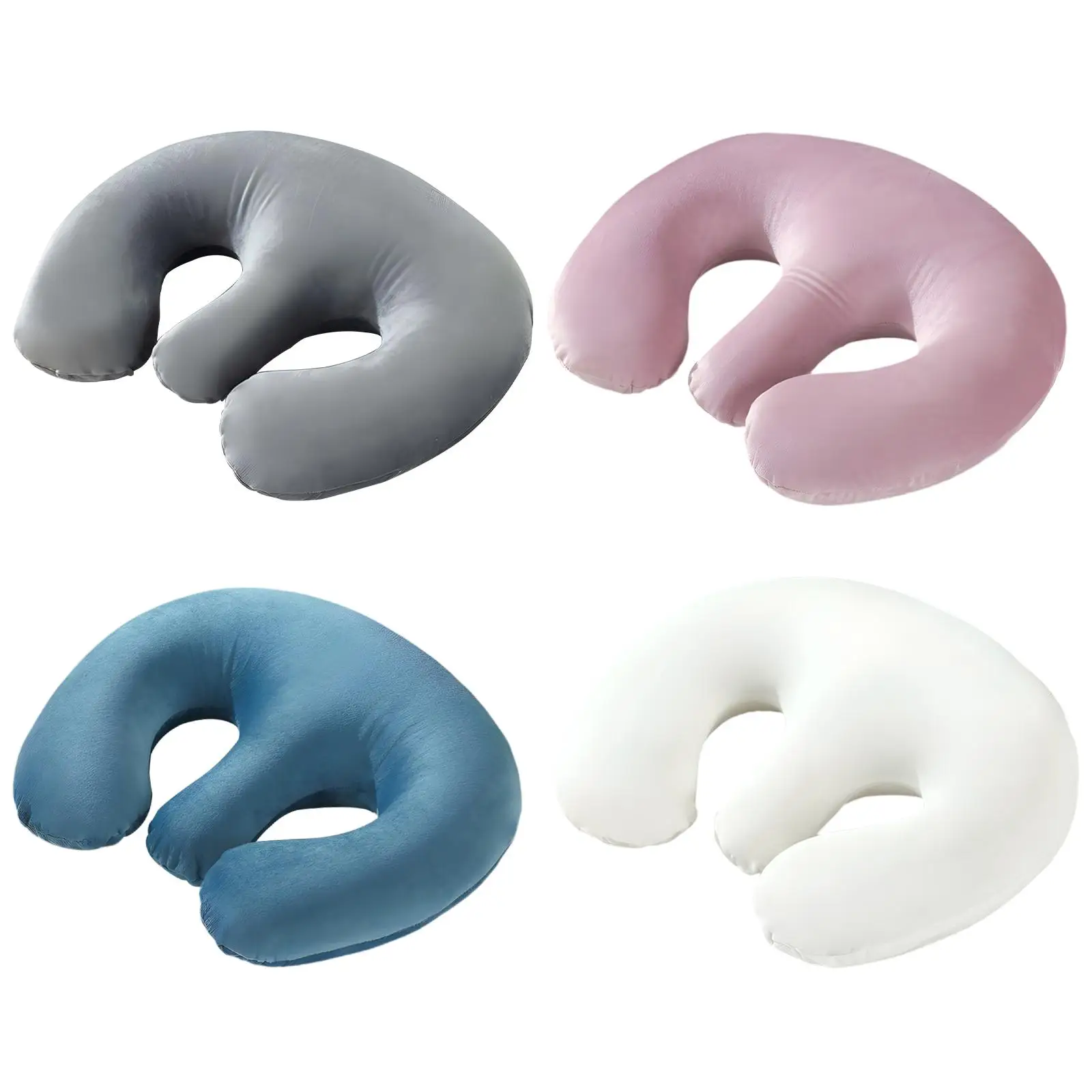 Memory Foam Breast Chest Pillow Velvet Support Cushion for Massage Table SPA Beauty Salon and Home Relaxing
