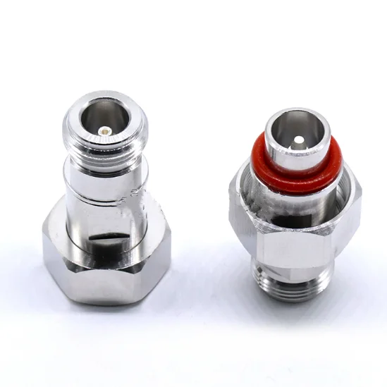 1Pcs （Mini Din）4.1-9.5 Male plug To N Female Jack RF Coaxial Adapter Connector 50ohm