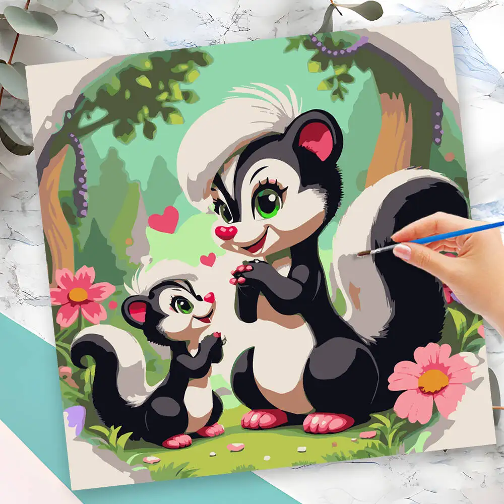 

Evershine DIY картина маслом по номерам портрет эльф девушка набор красок для взрослых и детей рисунок мультфильм бабочка на холсте уникальный подарок