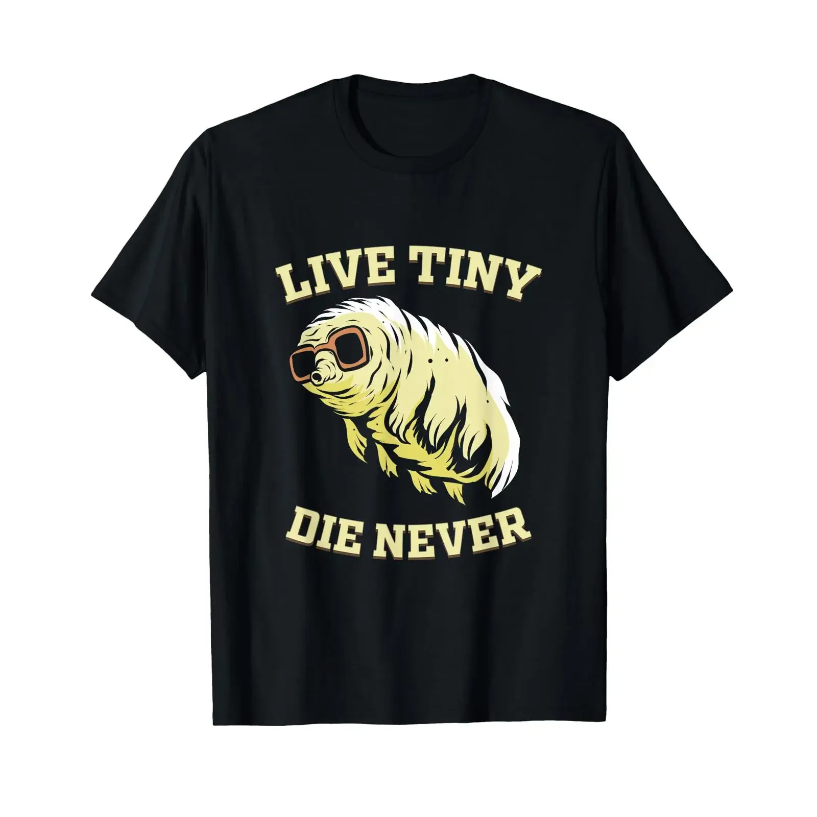 Beardtier Water Bear Microbiology Tardigrade T Shirt vintage Washed streetwear Soft Comfortable Versatile Casual graphic