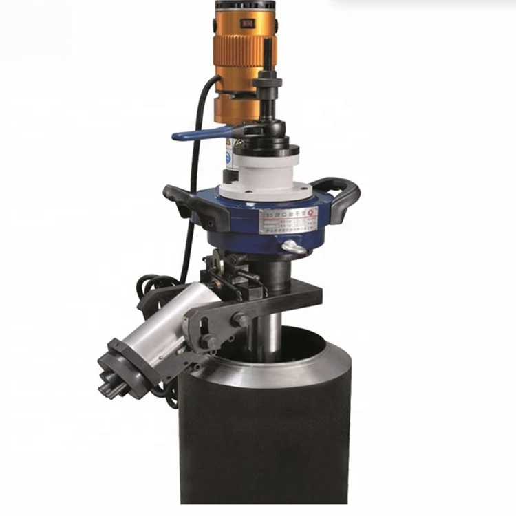 

ISE-252 Electric Cold Working Steel Pipe Beveling Chamfering Machine 3"-10" Internal Expansion Type