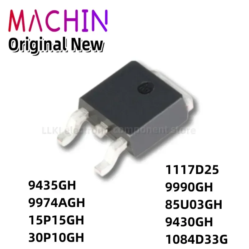 1шт AP9435GH AP9974AGH AP15P15GH AP30P10GH AP1117D25 AP9990GH AP85U03GH AP9430GH AP1084D33G TO252 MOS Фет.