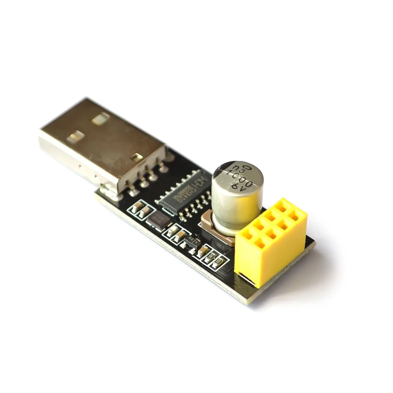 Adaptador de módulo Wifi CH340 USB a ESP8266 ESP-01, microcontrolador de comunicación inalámbrica para ordenador y teléfono, para Arduino