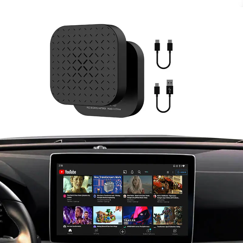 New Arrival Carlinkit Android 11 System Wireless Android Auto Ai Box Carplay Youtube Netflix 3 In 1 Dongle Portable Carplay