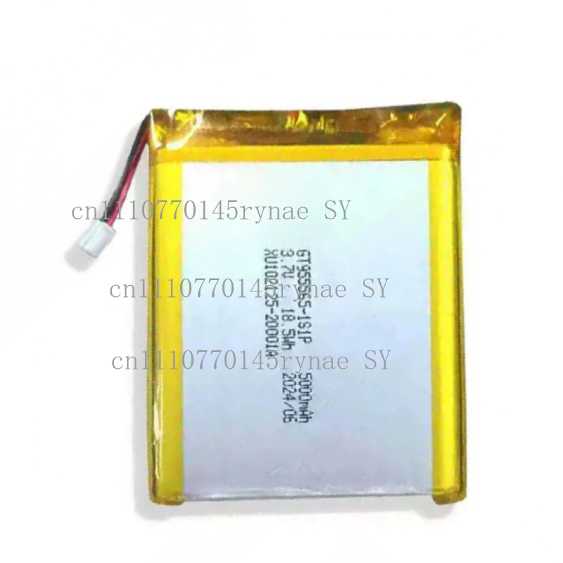 3.7V 5000mAh 955565 Lithium Polymer Battery JST PH 2.0mm 2Pin Plug For Mobile Power Smart Home Air Conditioning Suit