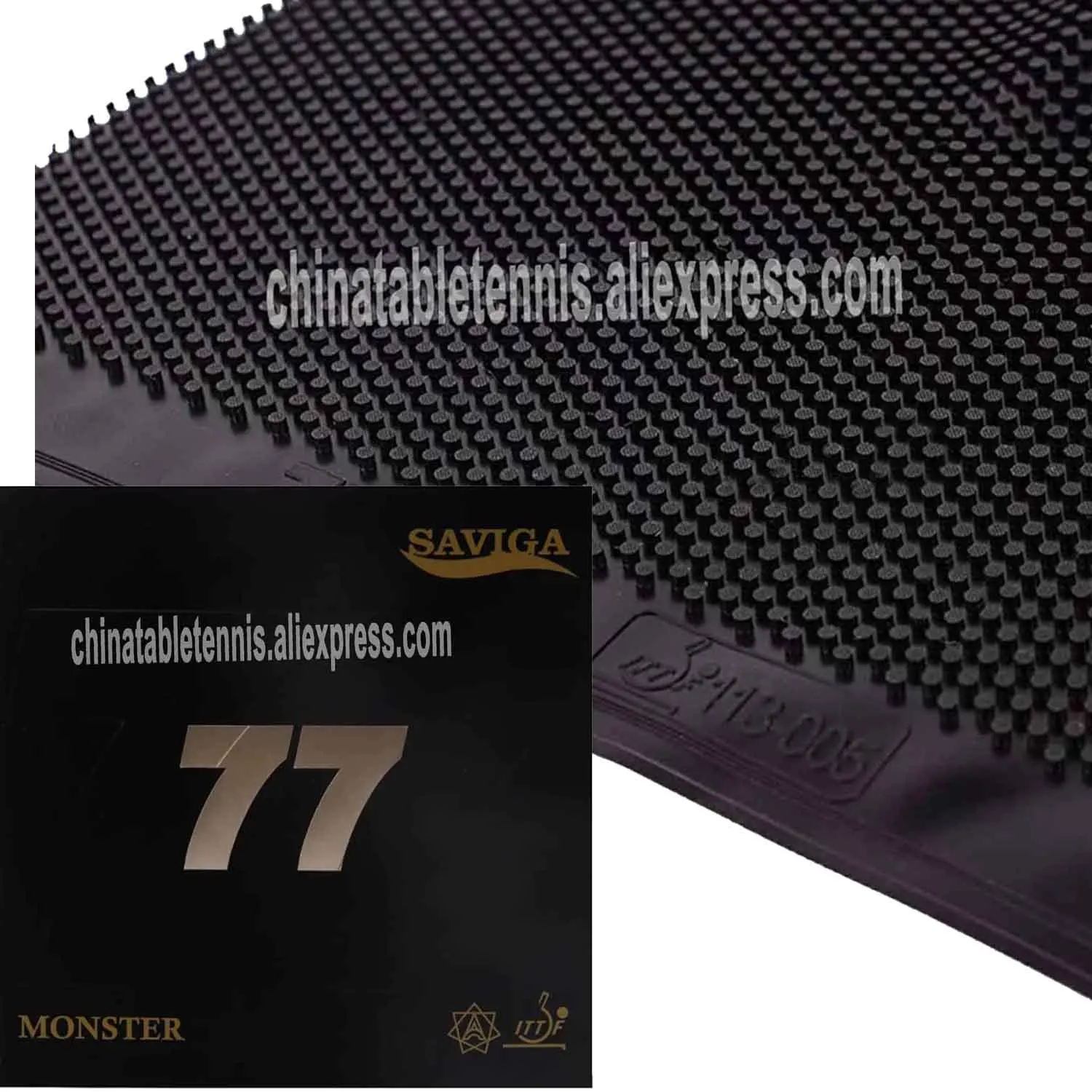 

SAVIGA 77 Monster Table Tennis Rubber Long Pips Ping Pong Rubber without Sponge