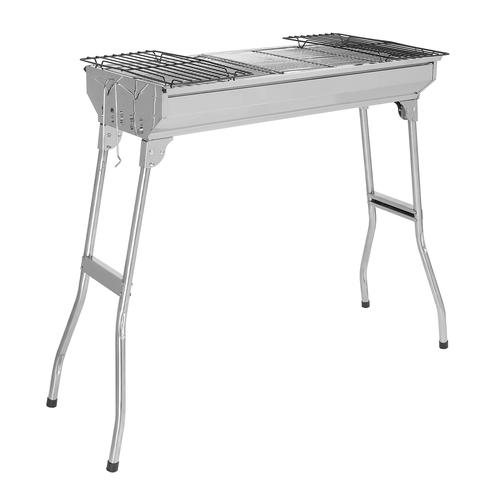 

Stainless Steel BBQ Grill 70x31x71cm For Backyard Patio Garden, Durable Heavy Duty Outdoor Cooking Equipment, Ideal For Grill