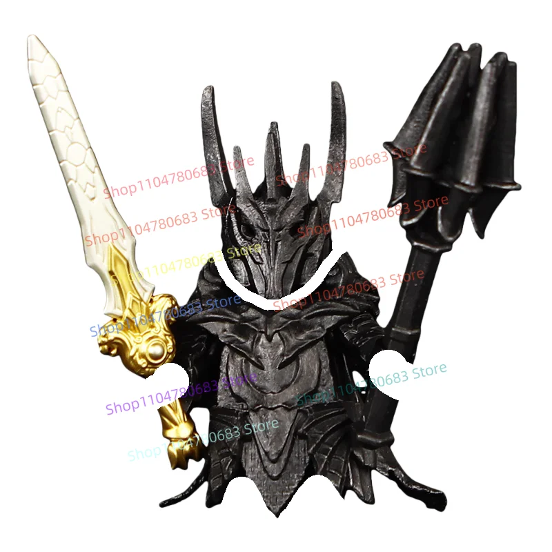 

Строительные блоки MOC, новый Король Демонов, мини-фигурка, аксессуар, сборная модель, аниме, мультяшная фигурка, аниме-декор, игрушка в подарок, коллекционная