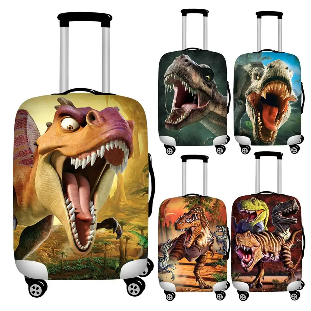 

Cute 3D Dinosaur Print 18-32inch Travel Suitcase Cover Elastic Waterproof Luggage Protector Dust Covers Baggage Cover