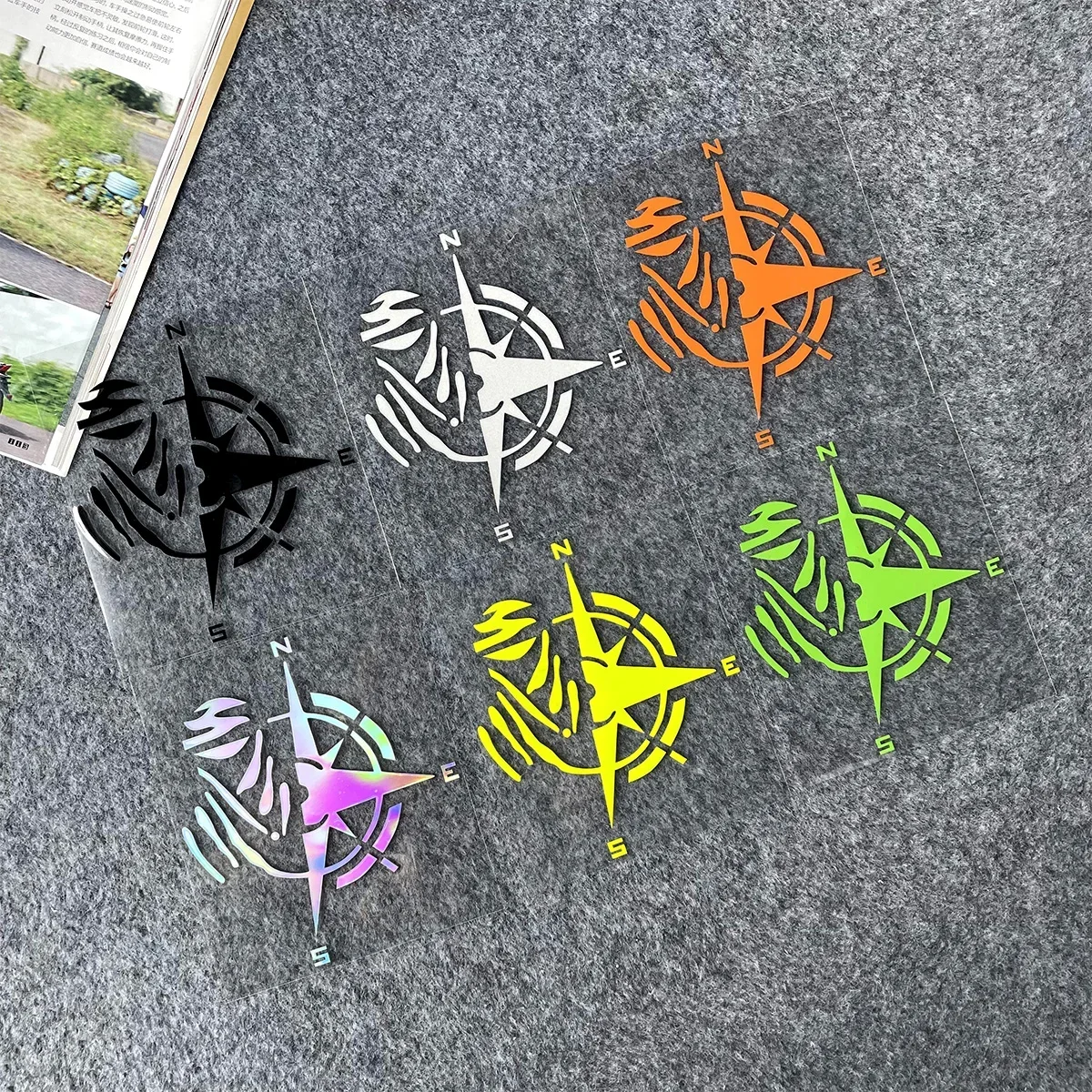 Adesivos refletivos para tanque de motocicleta, carro, capacete, combustível, para-brisa, moto, decoração, decalque, acessórios para xt 660 xtz