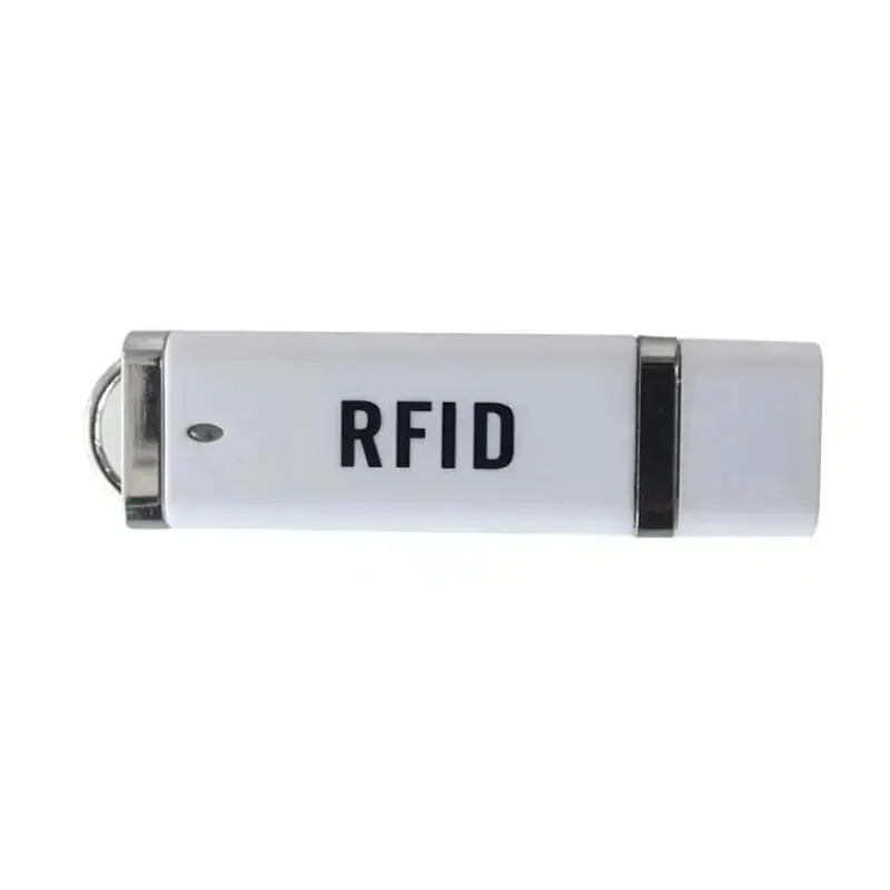 Portable Small U Disk RFID Reader 125Khz ID 13.56MHz IC Card Induction Smart USB Reader Writer Win/Android System Universal