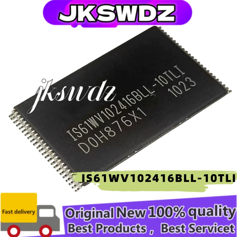 

1 unids/lote 100% NEW IS61WV102416 BLL-10TLI TSOP-48