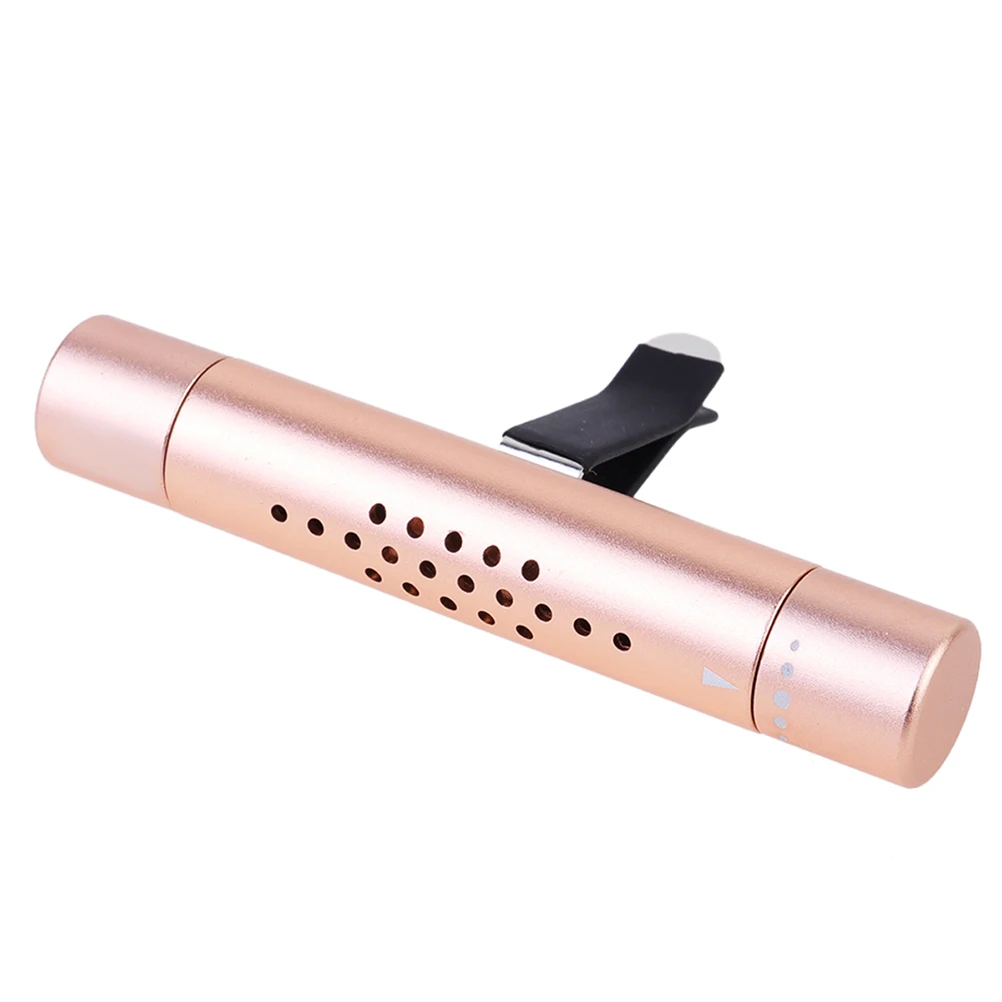 

1pc Rose Shape Clip Style Car Perfume Aromatherapy Freshener Auto Decoration Gift For Corrosion Resistant Mini