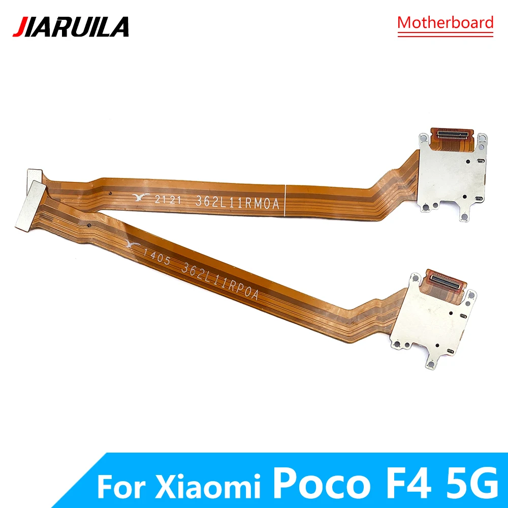 SIM Card Holder Tray Slot Reader Socket Flex Ribbon Cable Connector Board ReplacementFor Xiaomi Poco F4 5G