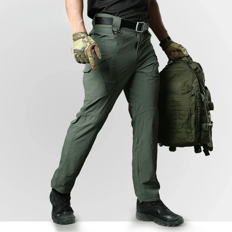 Summer Tactical Pants Outdoor Quick Dried Pants Climbing and Hiking Pants Men's American Workwear Pants