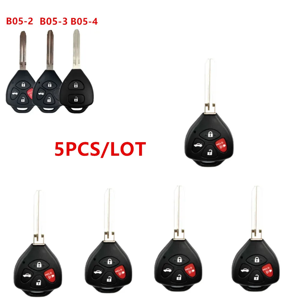 5pcs/lot KEYDIY B Series B05-4 B05-3+1 4 Button Universal KD Remote Key for KD900/KD200/URG200 Key Programmer For Toyota Style