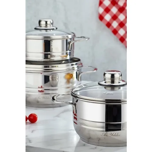 Aryıldız Maxi Plus 3 Piece Cookware Set