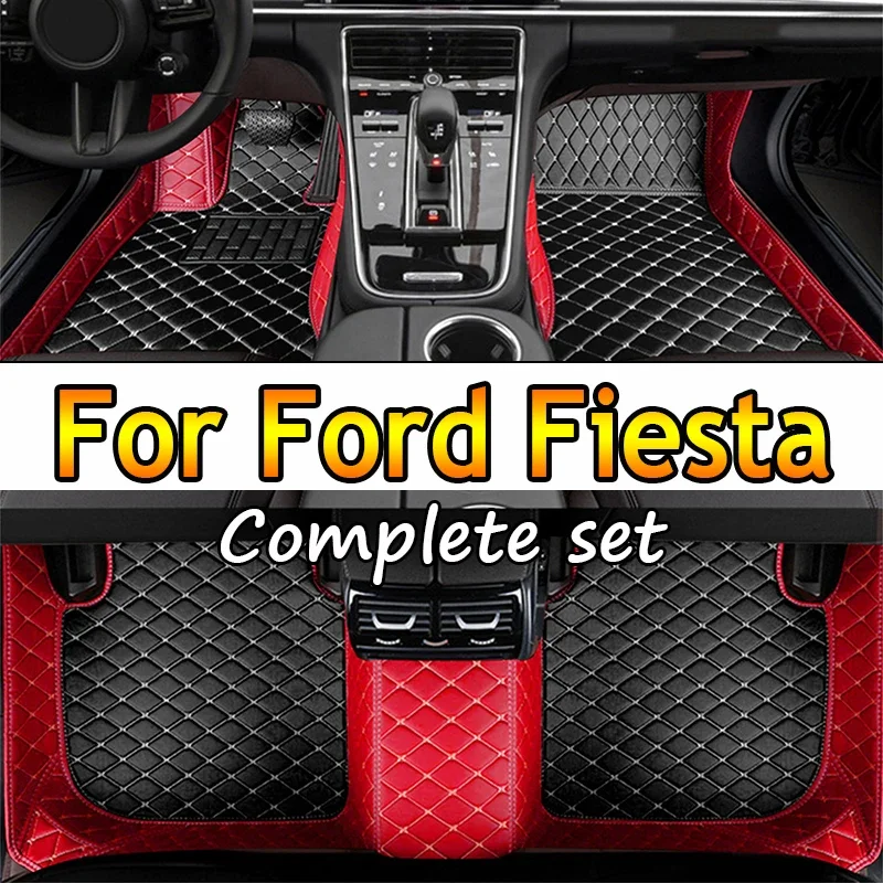 

Car Floor Mats For Ford Fiesta 2009-2017 DropShipping Center Auto Interior Accessories Leather Carpets Rugs Foot Pads