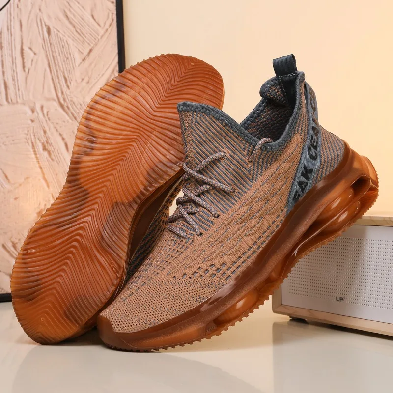 

Mens Outdoor Shoes Breathable Sneakers for Men Non Slip Comfortable Athletic Walking Sports Shoes Casual Training Footwear