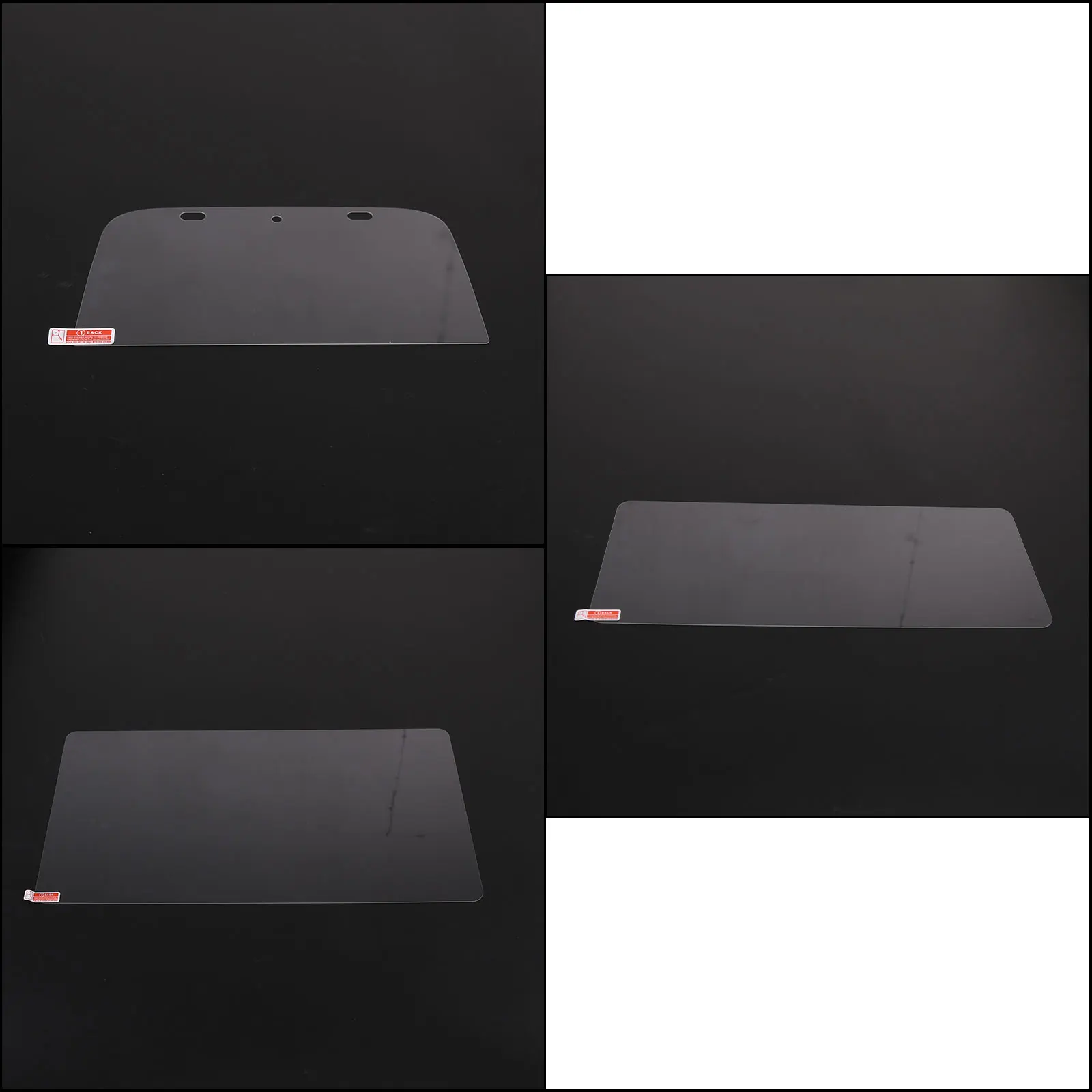 For Rivian R1T/R1S Car Instrument Panel Tempered Film,Rear Control Screen Tempered Film,Navigation Screen Tempered Film Accessor