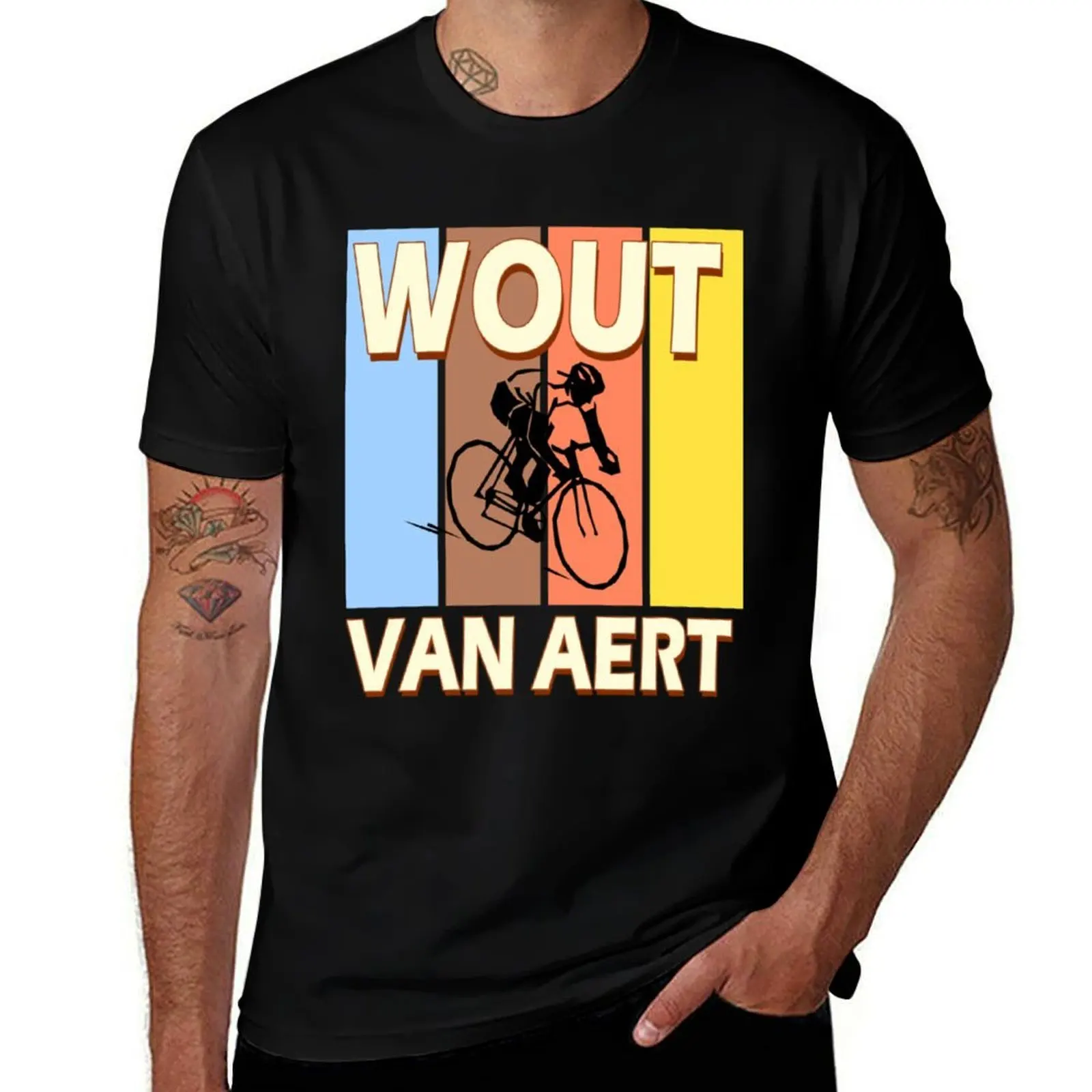 

wout van aert T-Shirt cotton tshirt 100% funny t shirts cotton T-Shirt
