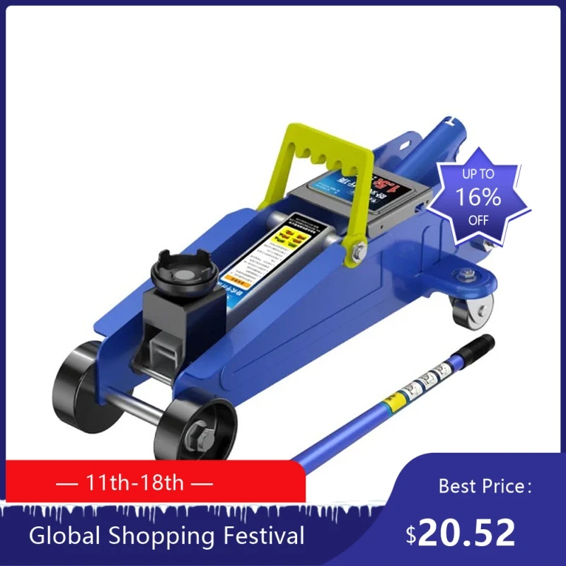 1908 Multi-Color Horizontal Car SUV Off-Road Auto Repair Hydraulic Jack 2Tons 1Ton Tire Replacement Tool for Vehi 922