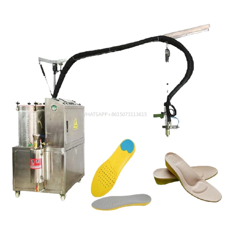 Attrezzatura per la produzione di solette per aumento del poliuretano Macchina per schiumare il cuscino in PU Macchina per schiuma di poliuretano per la cura del freddo per la produzione di stampi