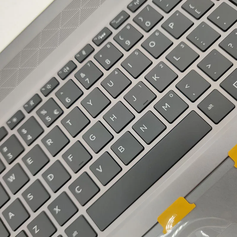 New/Org For HP ZBook Studio X360 G5 palmrest US keyboard upper cover Touchpad Assembly Gray