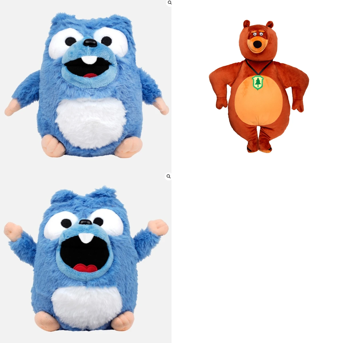 Pluszak Grizzy i Lemmings, Lalka Grizzy i Lemmings, Peluche, Gadżet, Wypchana Maskotka, Prezent Urodzinowy