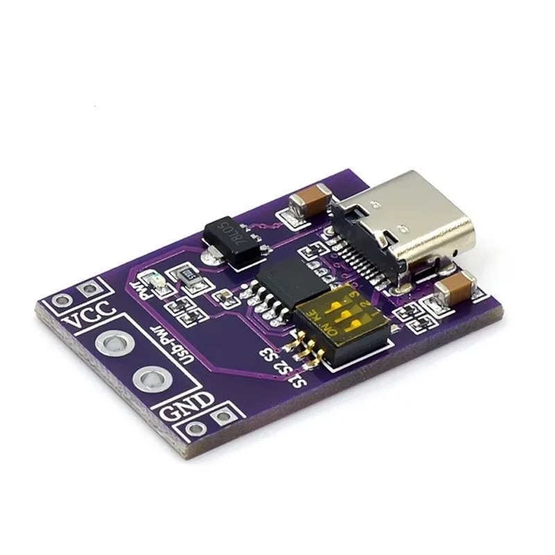 AI-Generated Content | PD/QC/AFC Fast Charging Decoy Trigger, Supports Fixed Voltage Output of 5V/9V/12V/15V/20V | MOQ 5 Pcs