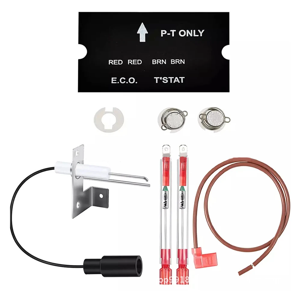 As Shown RV Water Heater Kit DIY Installation Kit DIY Friendly Safety Monitoring Spark Sensor Electrode Tinned Copper Wire