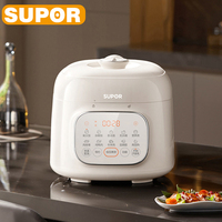 SUPOR Electric Pressure Cooker 5L Non-Stick Two Liner Rice Cooker 24H Timing Reservation Electric Cooker 1000W Fast Cooking Pot