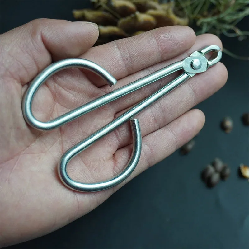 Classic Simple Pine Nut Clamp Practical with Pine Nut Pliers Nut Clamp Labor-saving Durable Pine Nut Opener