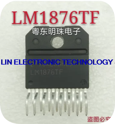 LM1876TF Imported New Audio Amplifier LM1876 Fever Audio Dual Channel Amplifier Chip 15 Pin      2PCS