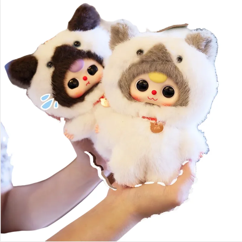 

Authentic Baby Three I Am Whose Cat Blind Box Peripheral Cute Doll Creative Decoration Desktop Ornaments Girl Gifts Trend Toys