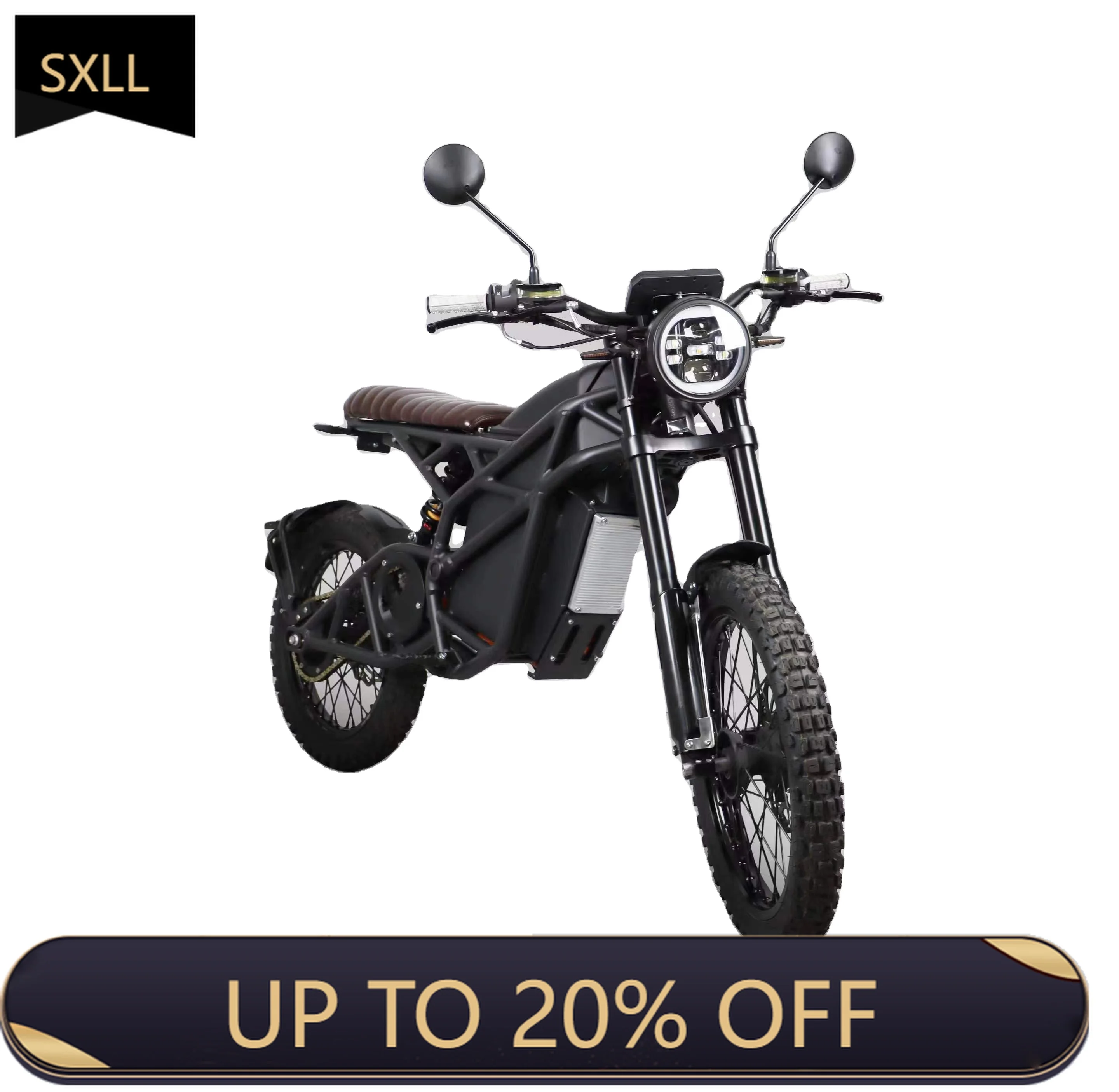 

Электрический внедорожный мотоцикл SXLL 72V 9000W с литиевой батареей для взрослых