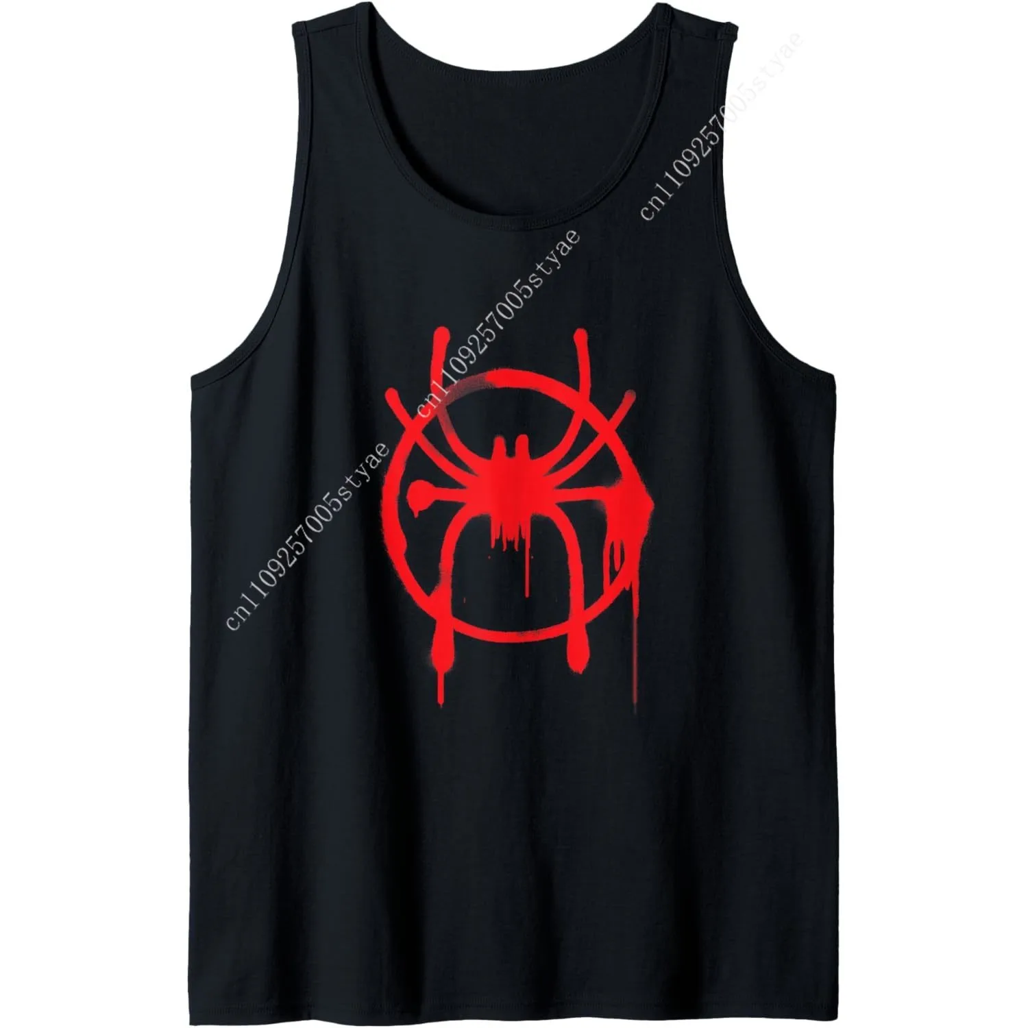 

Marvel Spider-Man Into The Spider-Verse Red Icon Tank Top Small