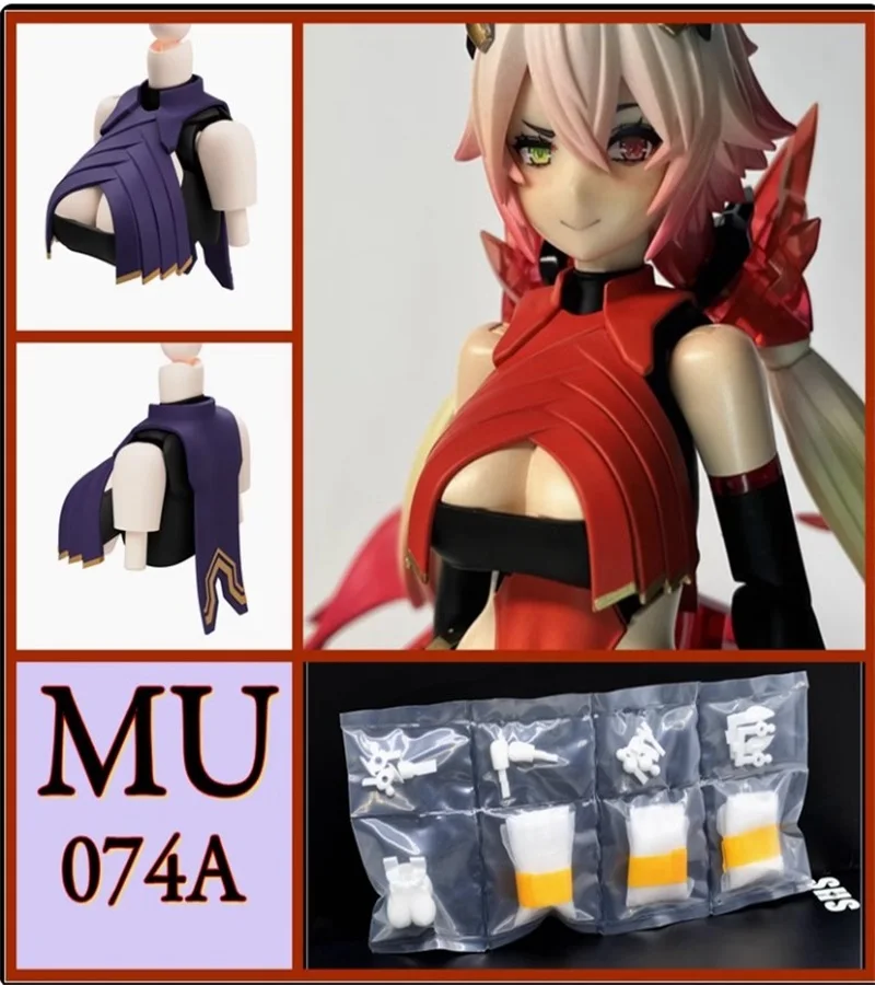 

SH STUDIO MU074A 1/12 Soldier Machine Goddess Device Upper Body Monomer Modified Resin GK Model Accessories Toy In Stock