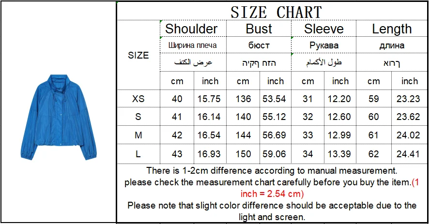 Guobioziy Women's Top 2026 New Style Stand Collar Drawstring Short Lightweight Sunproof Jacket Simple Summer